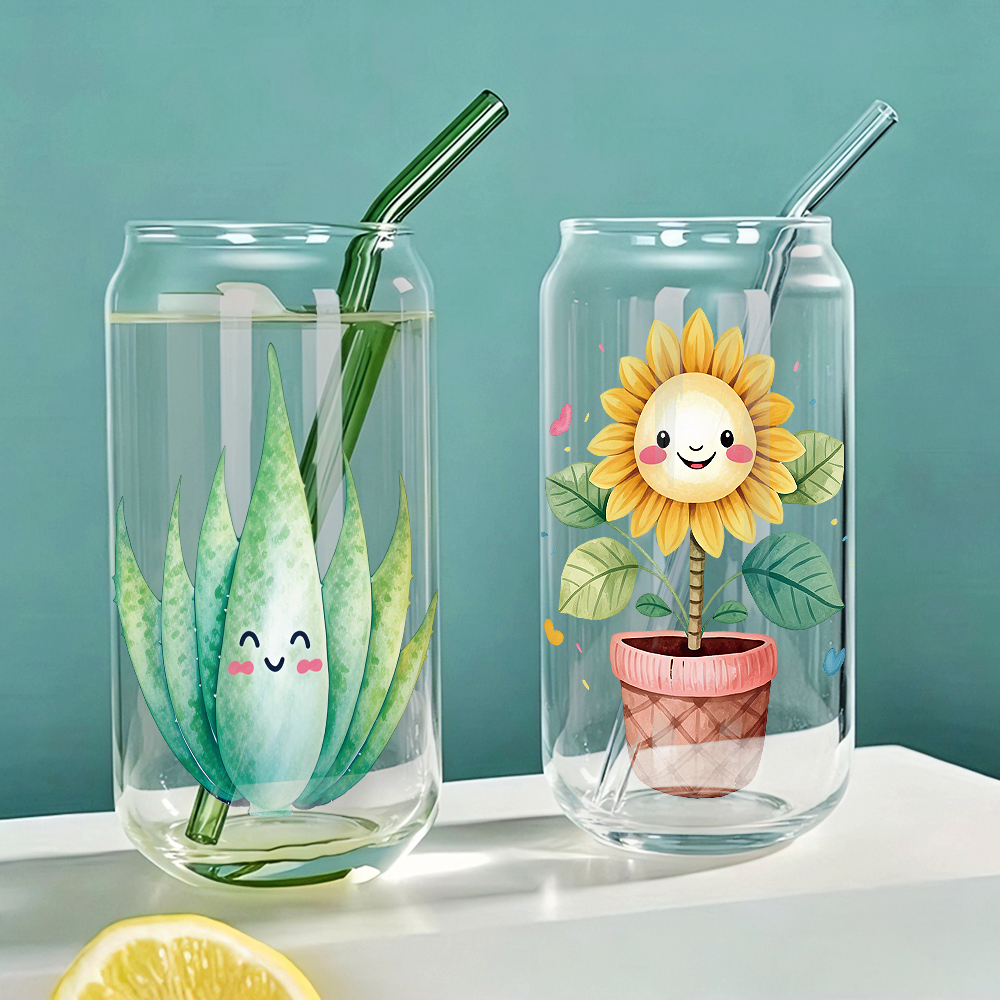 8pcs Aloe Vera Sunflower UV DT - огляд і ціна Aloe Vera Pot