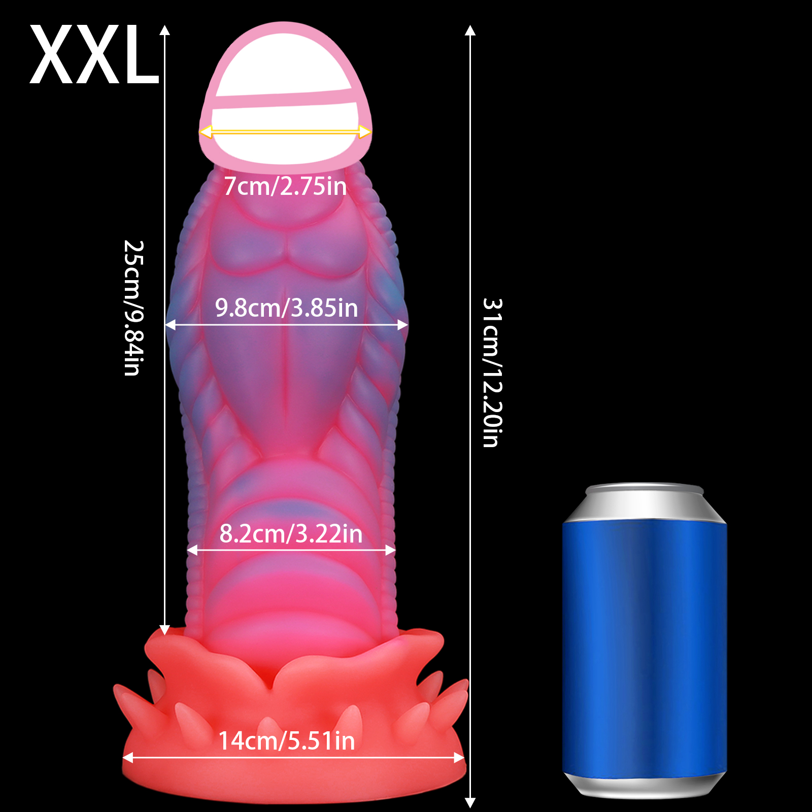 Huge Xxl Anal Plug Silicone Bi - огляд і ціна Monstera Adansonii