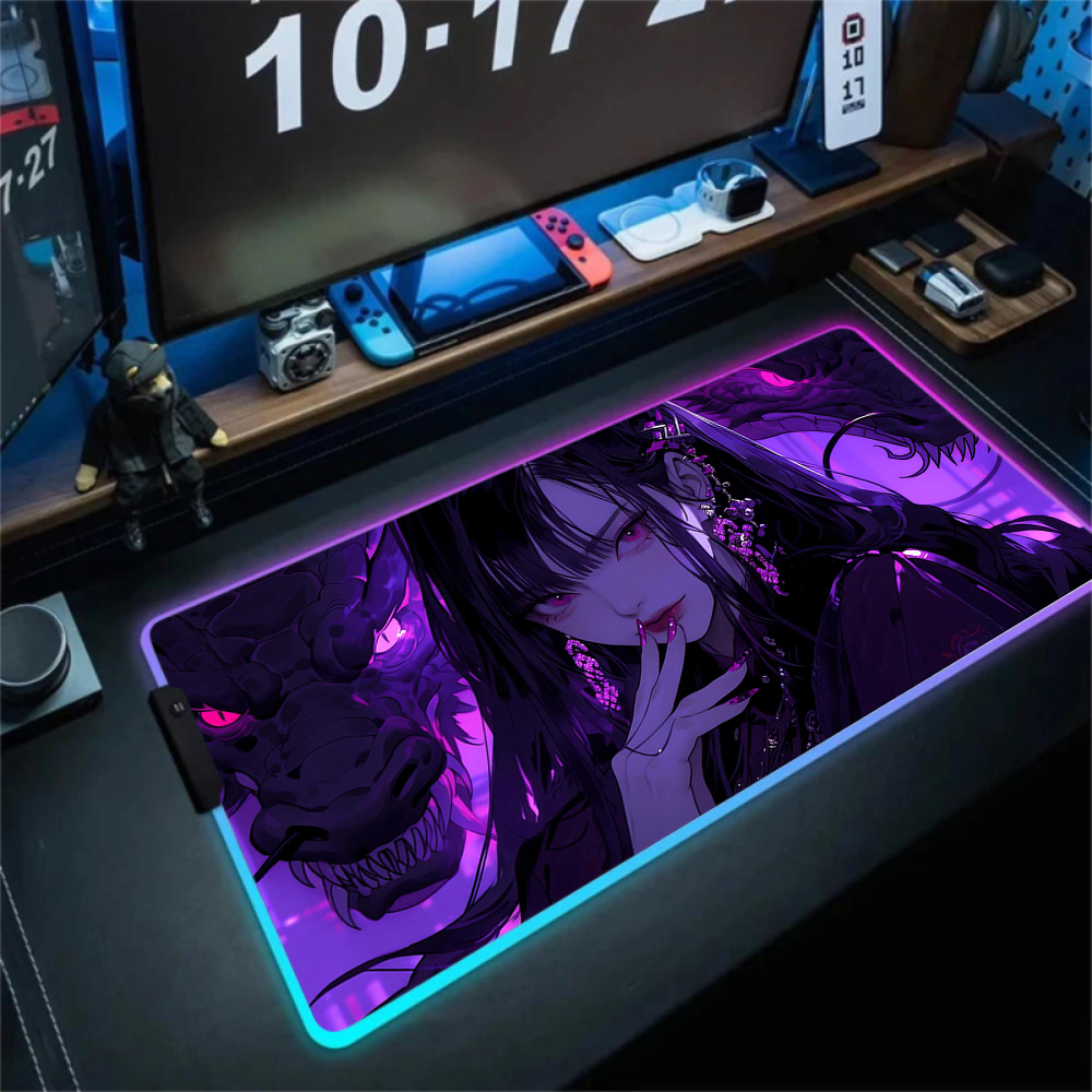 Anime Girl Mousepad Gaming Mou - огляд і ціна Tradescantia Purple
