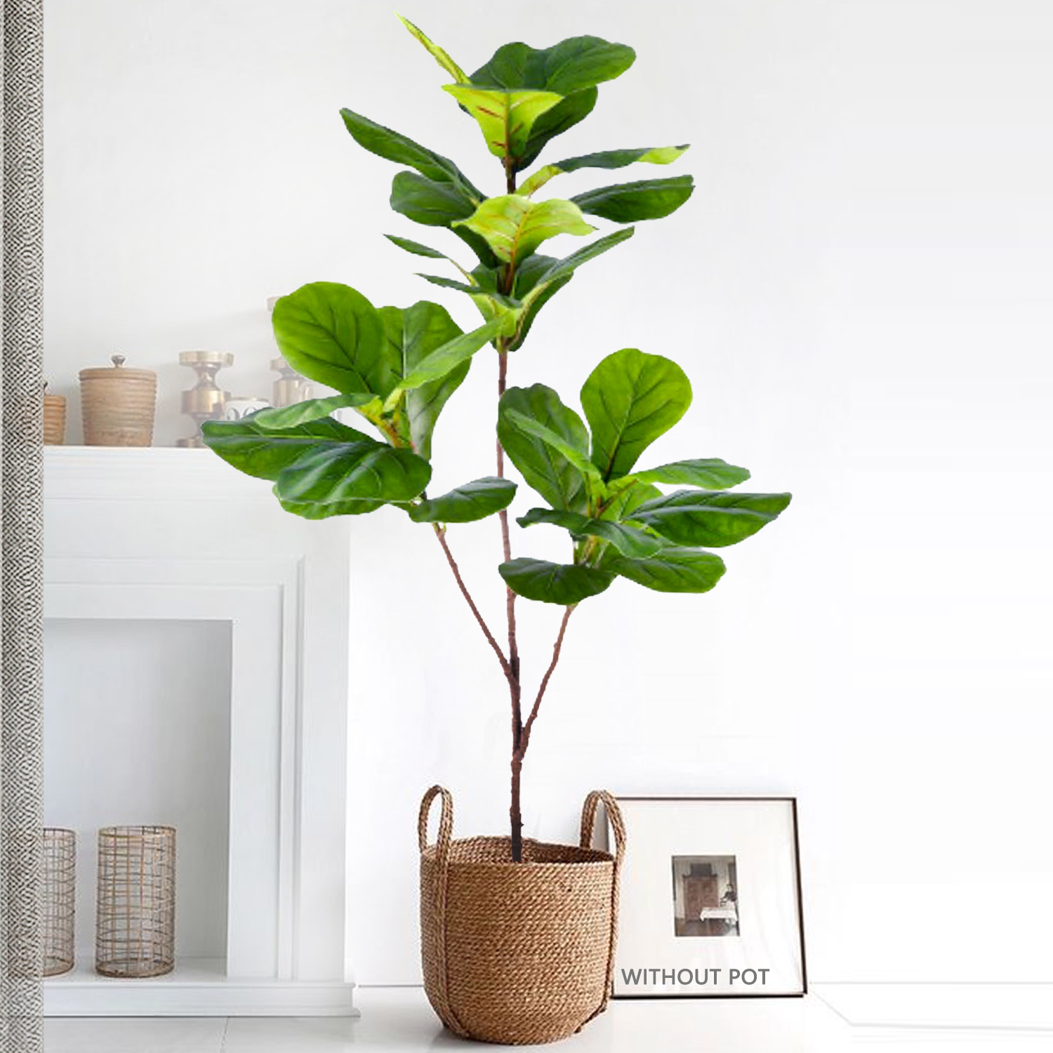 76-135cm Artificial Ficus Tree - огляд і ціна Ficus Lyrata Tree