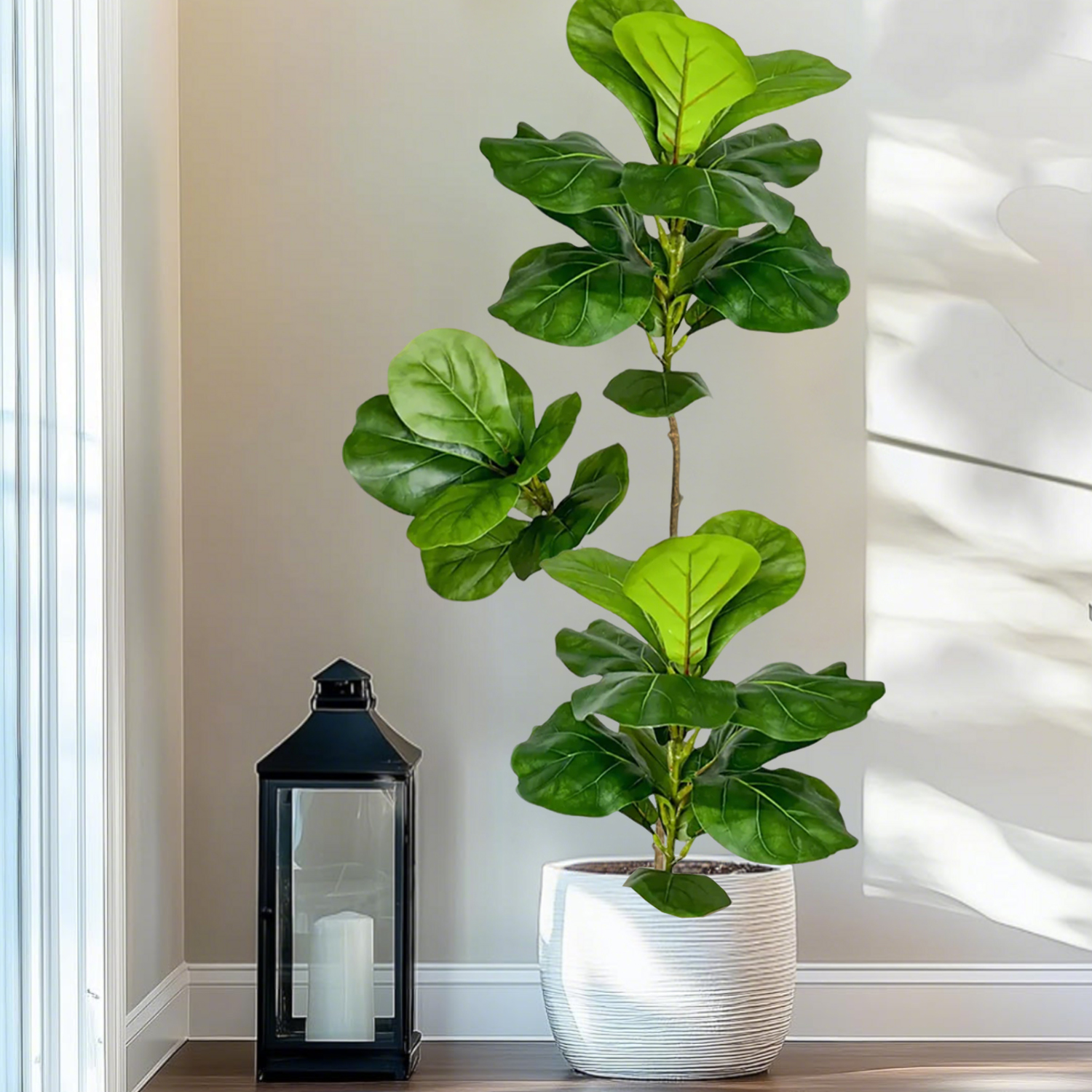 76-135cm Artificial Ficus Tree - огляд і ціна Ficus Lyrata Tree