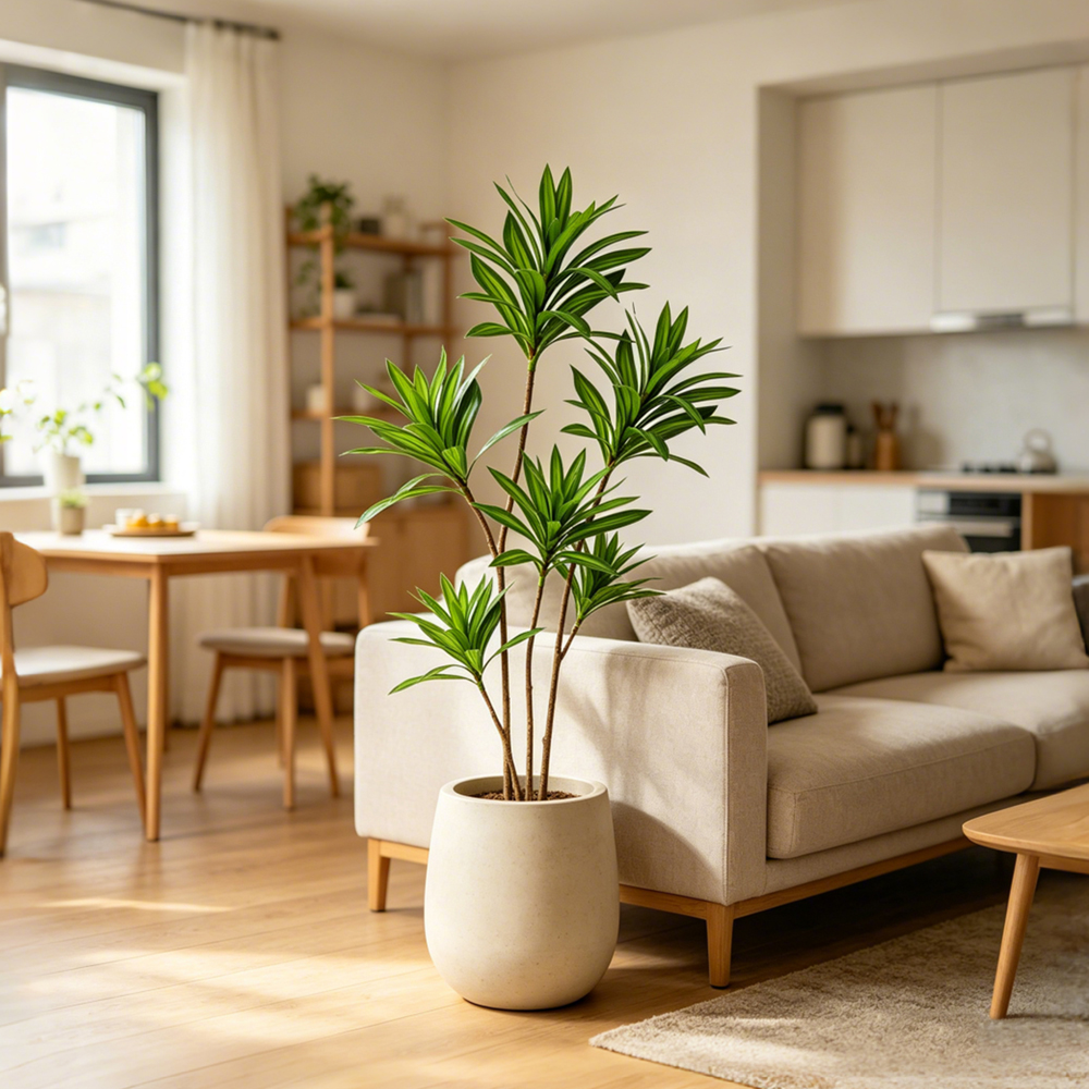 66-98cm Large Artificial Palm  - огляд і ціна Dracaena Marginata