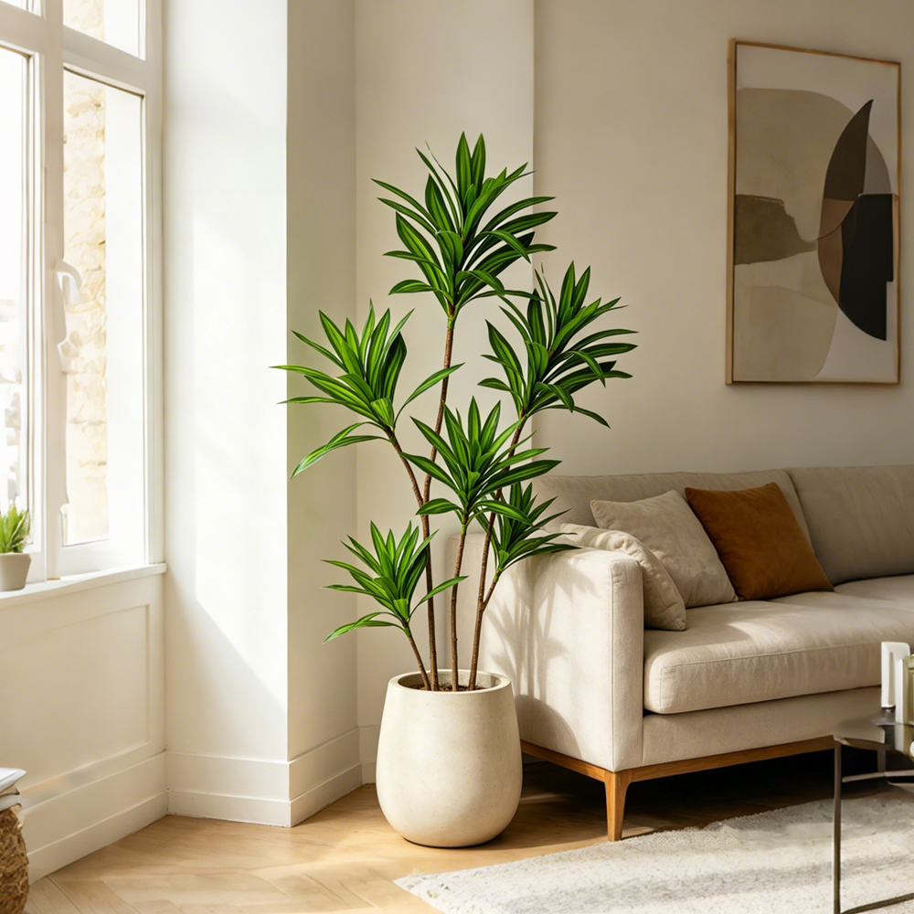 66-98cm Large Artificial Palm  - огляд і ціна Dracaena Marginata