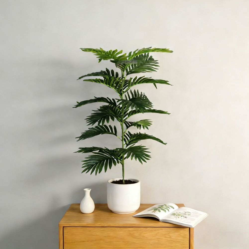 Green Plastic Artificial Ficus - огляд і ціна Ficus Lyrata Tree